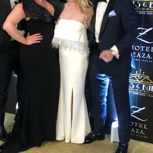 Jay Goodfrey Black Tie Dress